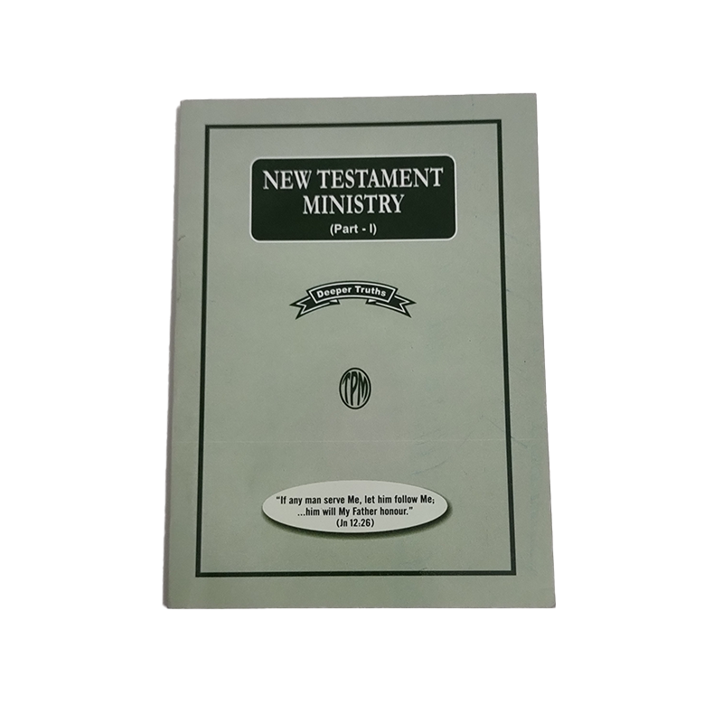 New Testament Ministry Part - I