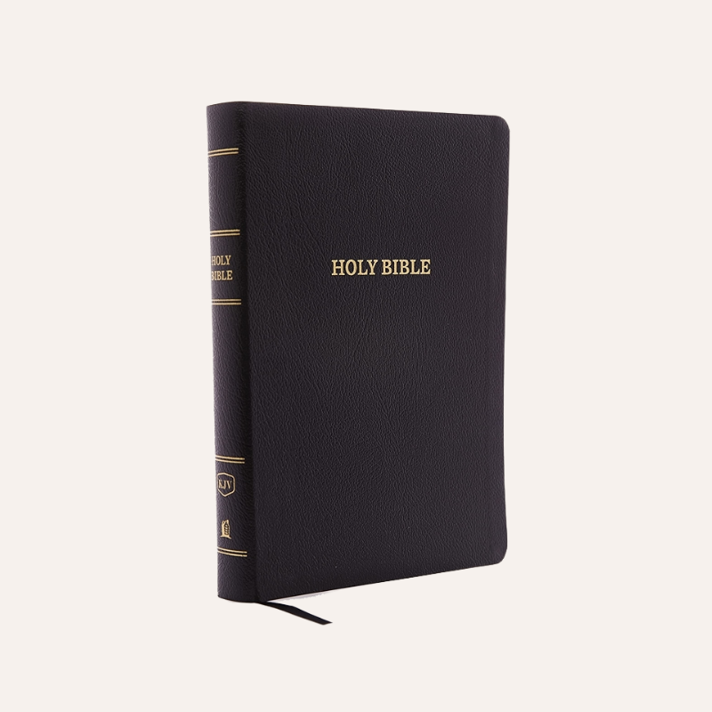 KJV G.P Center Column Ref Bible Black