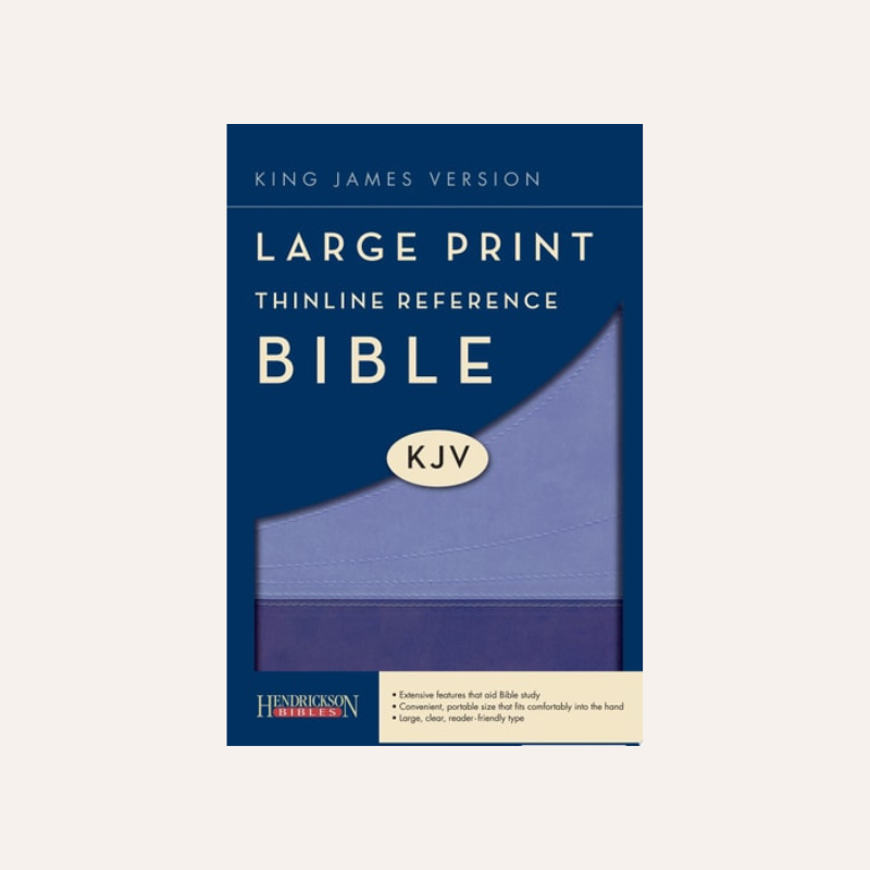 KJV Large Print Thinline Ref Bible