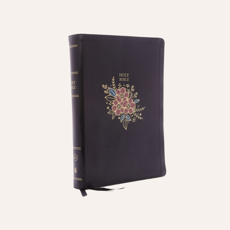 KJV Super Giant Print Deluxe Ref Bible Black Leathersoft