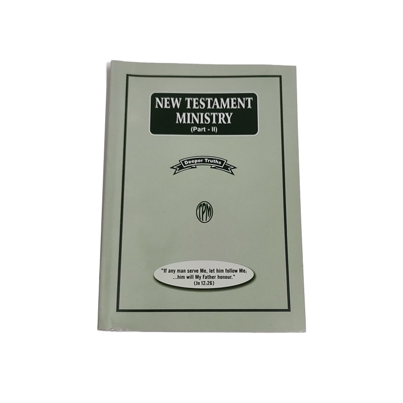 New Testament Ministry Part - II