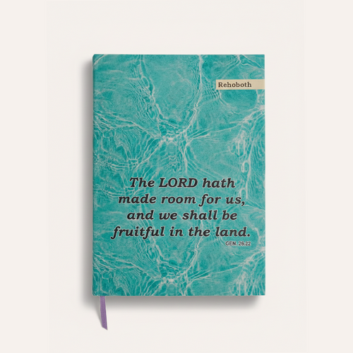 Blue Water Pattern Rehoboth Journal - A5