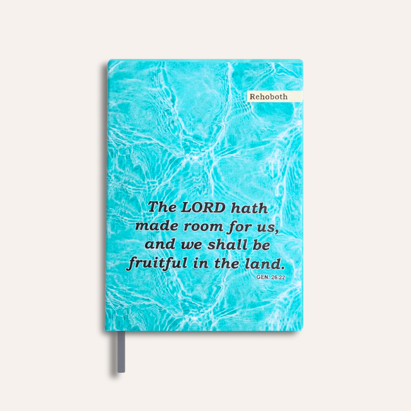 Blue Water Pattern Rehoboth Journal - A5